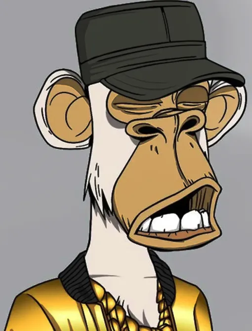 A cartoon of a monkey wearing a hat